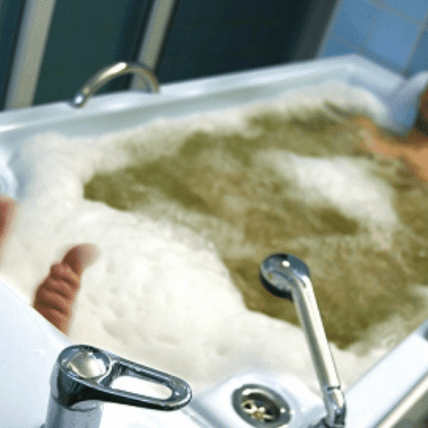 Herbal and pearl bath